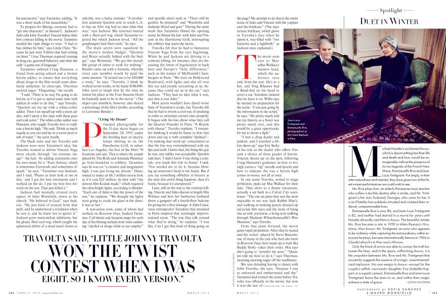 DUET IN WINTER | Vanity Fair | March 2013