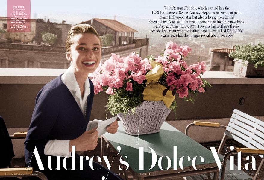 Audrey's Dolce Vita | Vanity Fair | May 2013