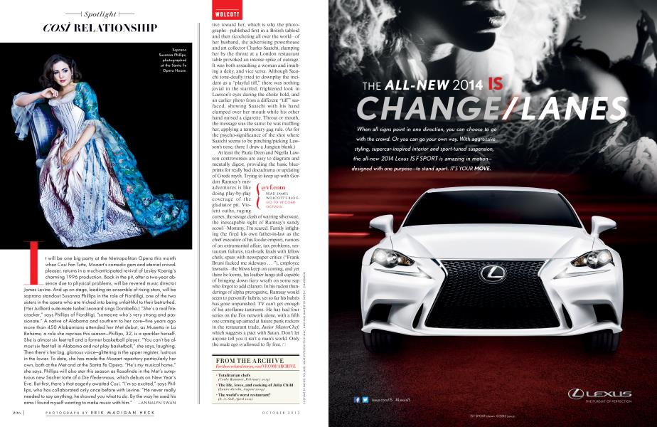 COSÌ RELATIONSHIP | Vanity Fair | October 2013