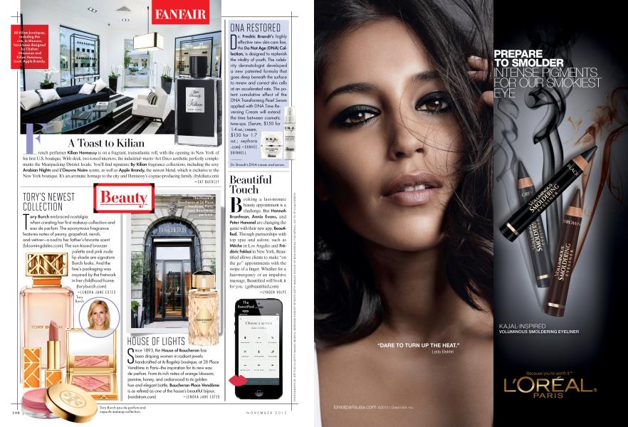 A Toast to Kilian | Vanity Fair | November 2013