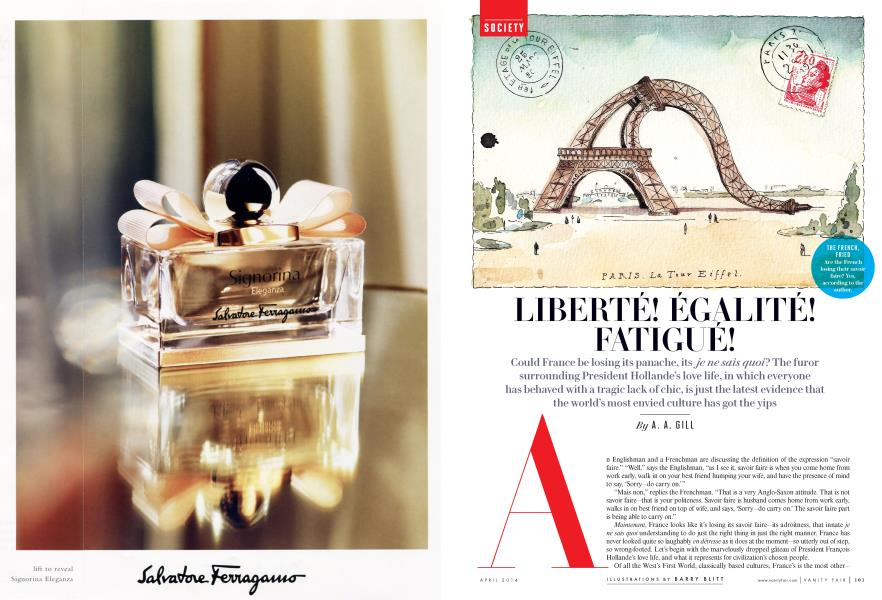 LIBERTÉ! ÉGALITEÉ FATIGUÉ | Vanity Fair | April 2004