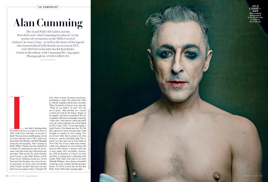 Alan Cumming | Vanity Fair | April 2004