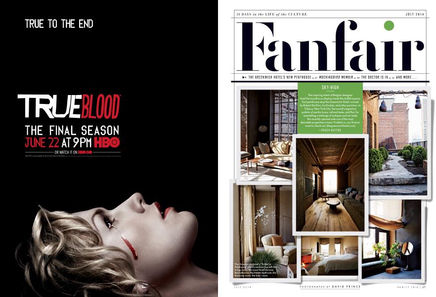 SKY-HIGH | Vanity Fair | July 2014