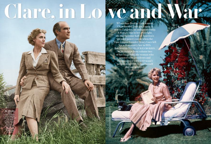 Clare, in Love and War | Vanity Fair | July 2014
