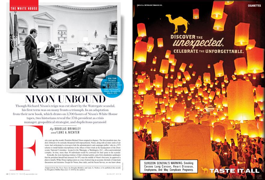 NIXON UNBOUND | Vanity Fair | August 2014