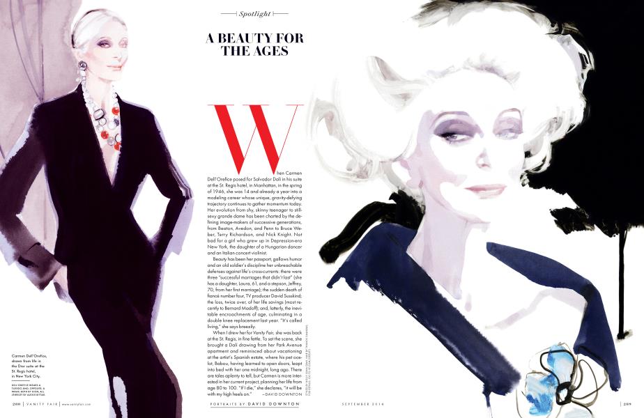 A BEAUTY FOR THE AGES | Vanity Fair | September 2014
