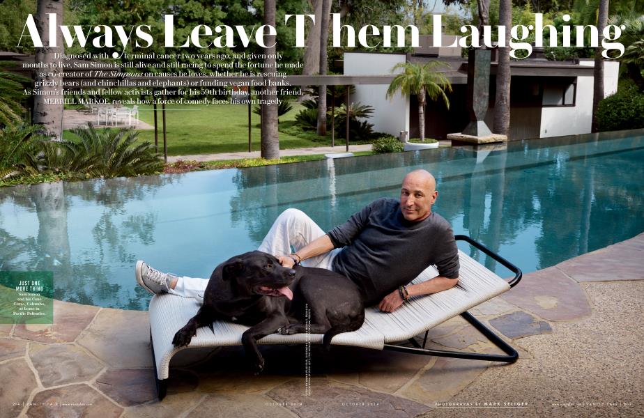 Always leave Them Laughing | Vanity Fair | October 2014