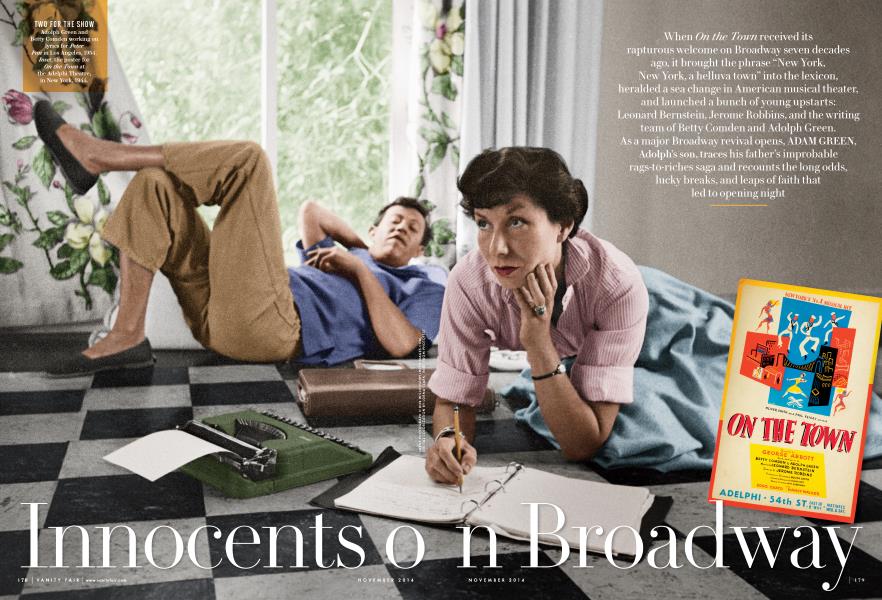 Innocents on Broadway | Vanity Fair | November 2014