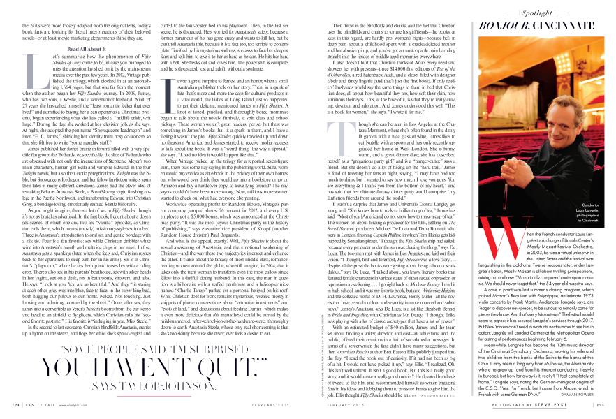 BONJOUR CINCINNATI! | Vanity Fair | February 2015