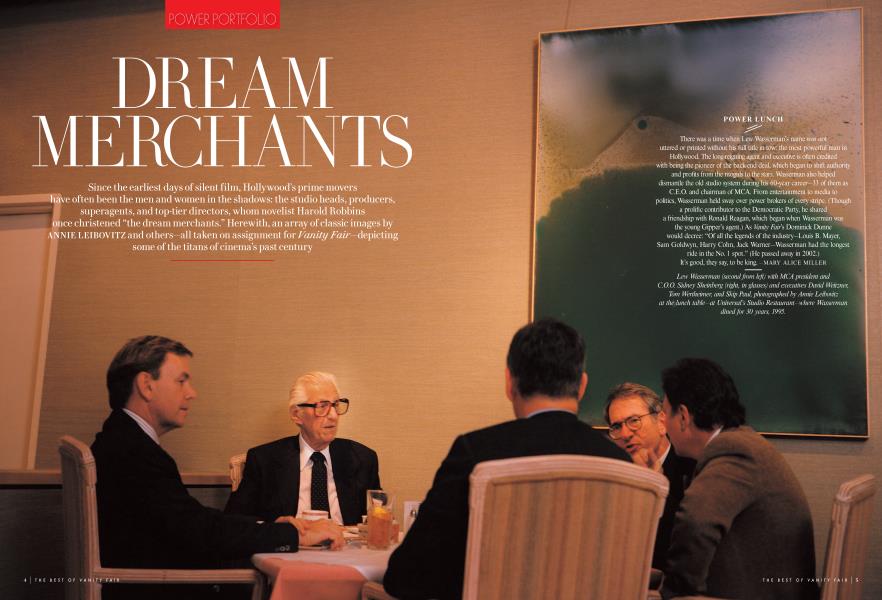 DREAM MERCHANTS | Vanity Fair | June 2015