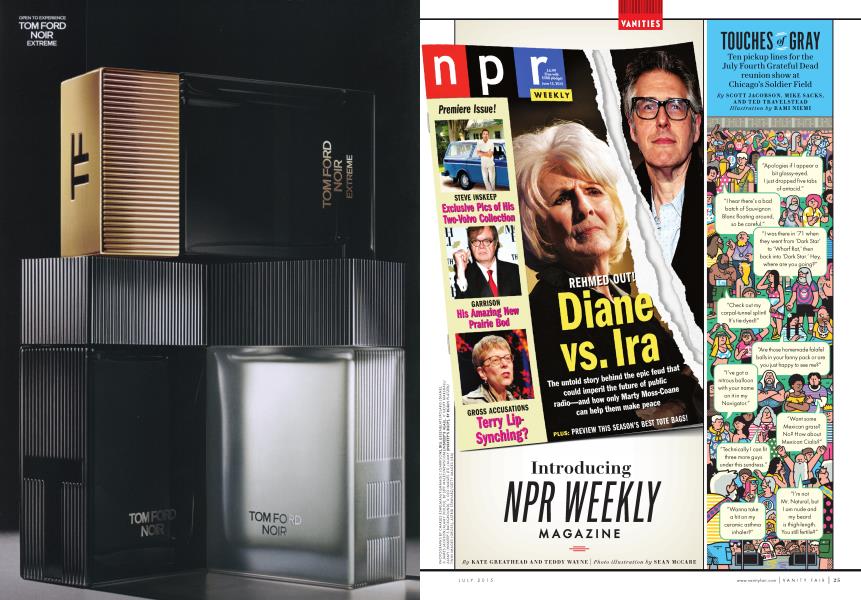Introducing NPR WEEKLY MAGAZINE | Vanity Fair | July 2015