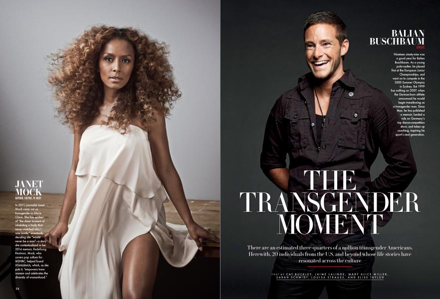 THE TRANSGENDER MOMENT | Vanity Fair | August 2015