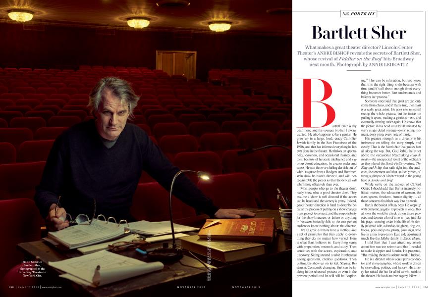 Bartlett Sher | Vanity Fair | November 2015