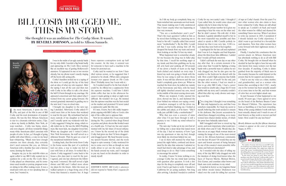 BILL COSBY DRUGGED ME. THIS IS MY STORY | Vanity Fair | Special Edition