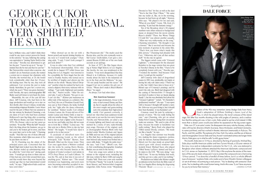 DALE FORCE | Vanity Fair | February 2016