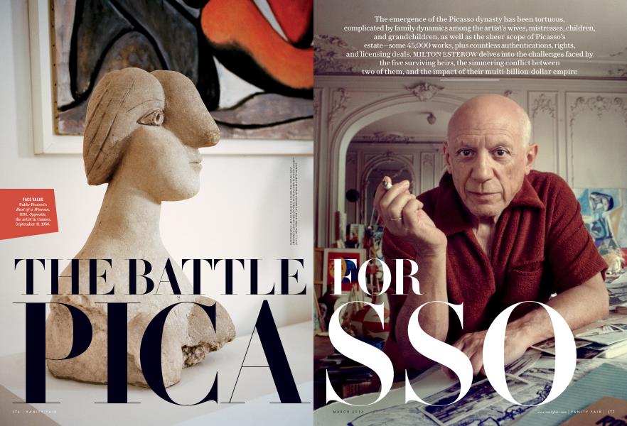 THE BATTLE FOR PICASSO | Vanity Fair | March 2016