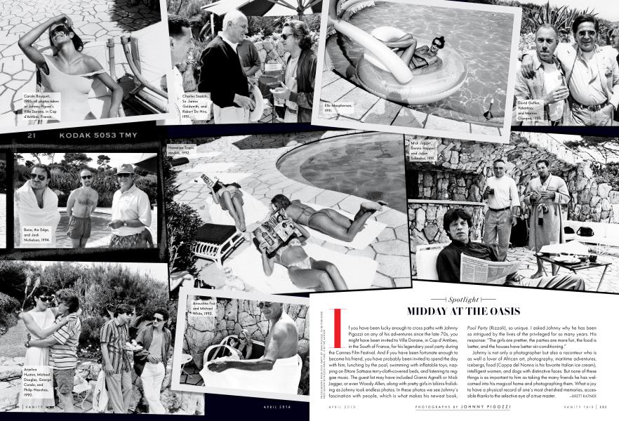 MIDDAY AT THE OASIS | Vanity Fair | April 2016