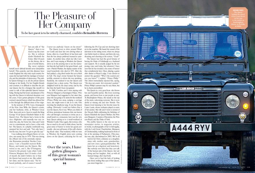 The Pleasure of Her Company | Vanity Fair | Summer 2016