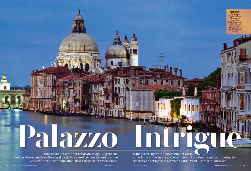 Palazzo Intrigue | Vanity Fair | February 2017