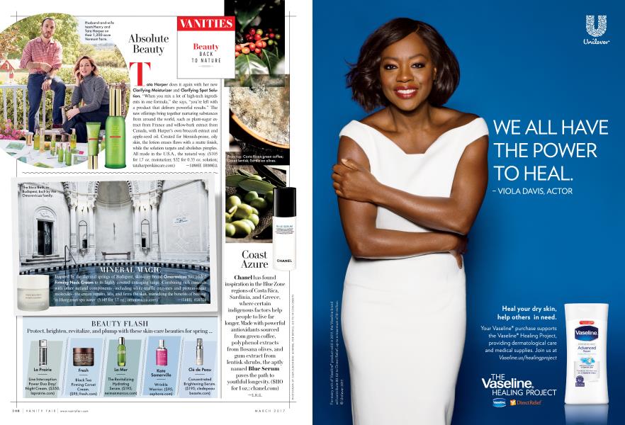 MINERAL MAGIC | Vanity Fair | March 2017