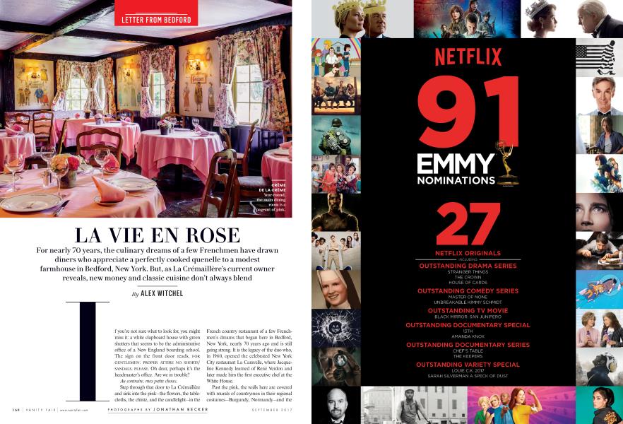 LA VIE EN ROSE | Vanity Fair | September 2017