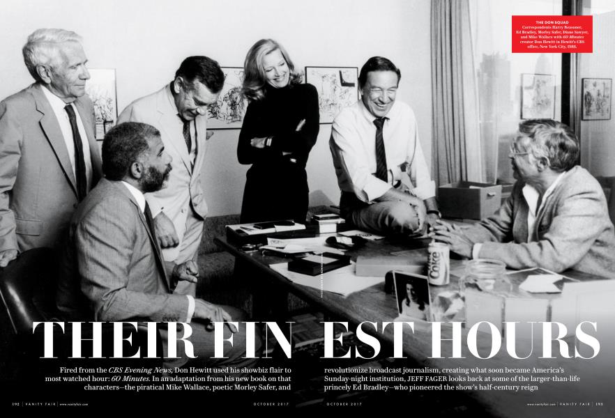THEIR FINEST HOURS | Vanity Fair | October 2017