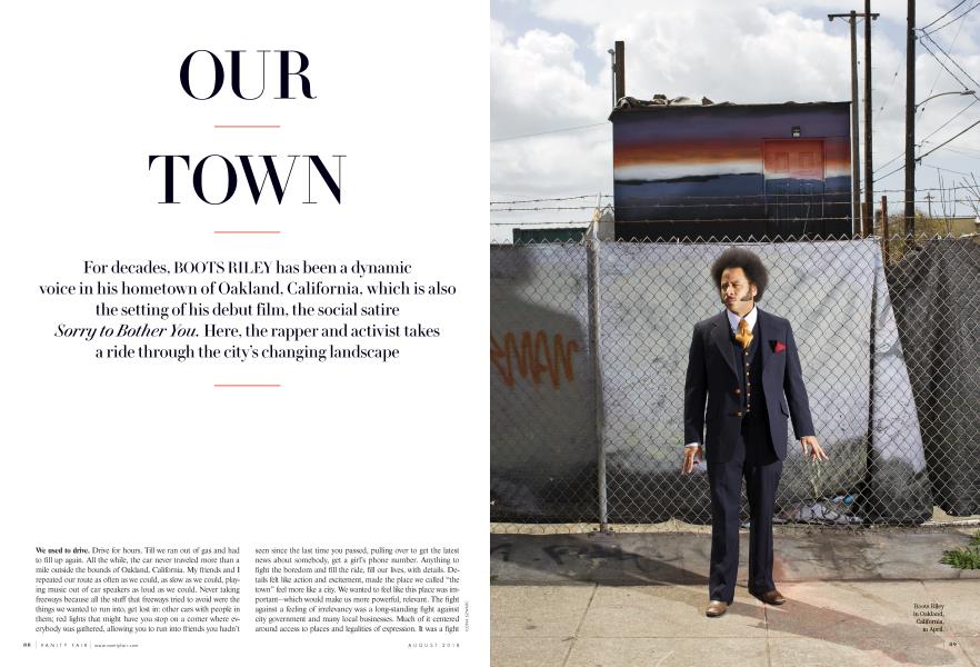 OUR TOWN | Vanity Fair | August 2018