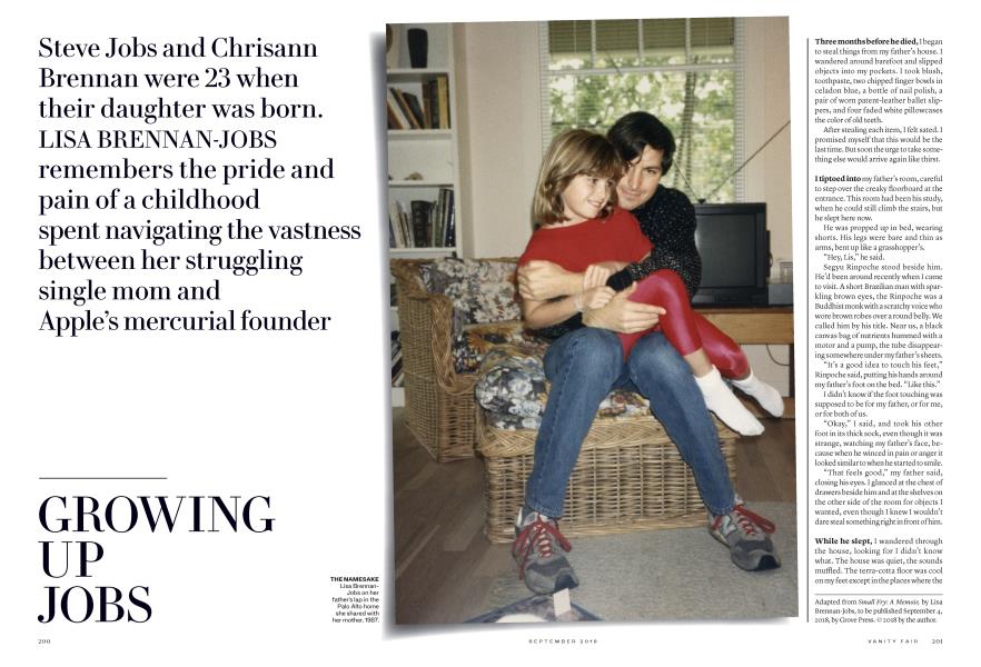 GROWING UP JOBS | Vanity Fair | September 2018
