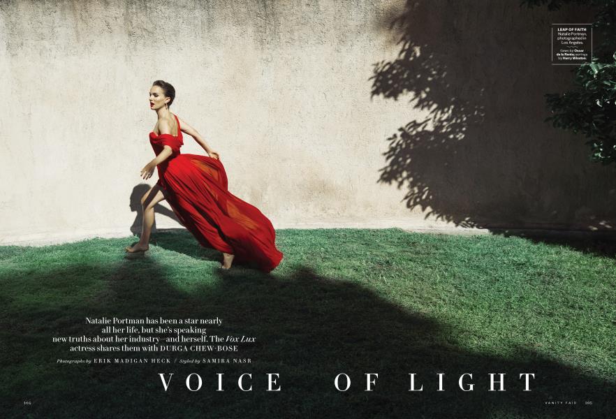 VOICE OF LIGHT | Vanity Fair | December 2018