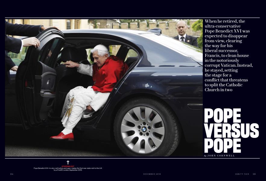 POPE VERSUS POPE | Vanity Fair | December 2018