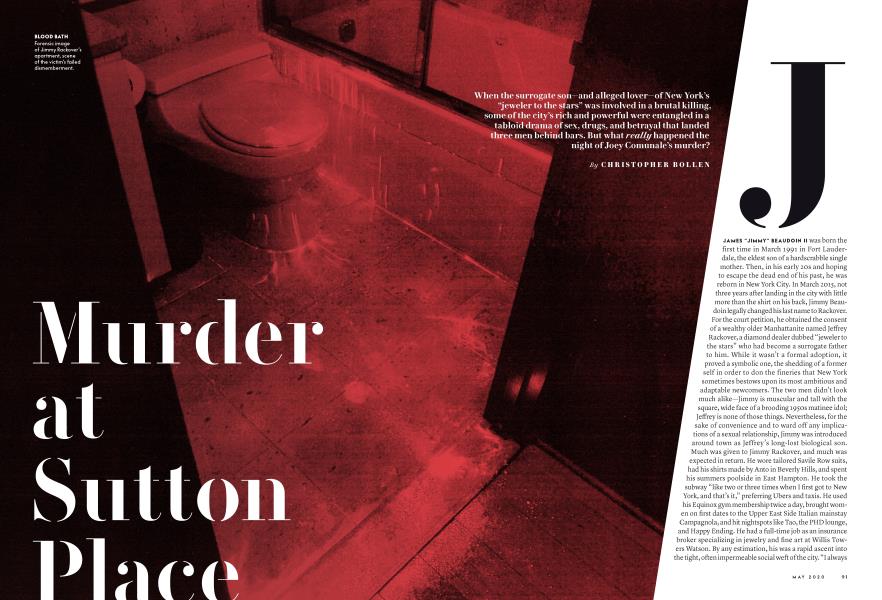 Murder at Sutton Place | Vanity Fair | May 2020