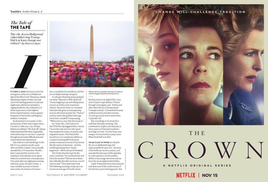 The Tale of the Tape | Vanity Fair | December 2020