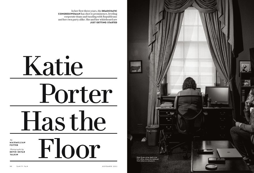 Katie Porter Has the Floor | Vanity Fair | NOVEMBER 2021