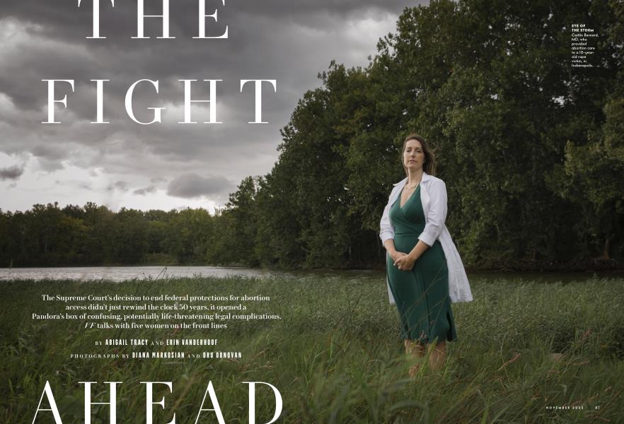 THE FIGHT AHEAD | Vanity Fair | November 2022