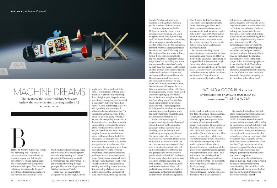MACHINE DREAMS | Vanity Fair | June 2023