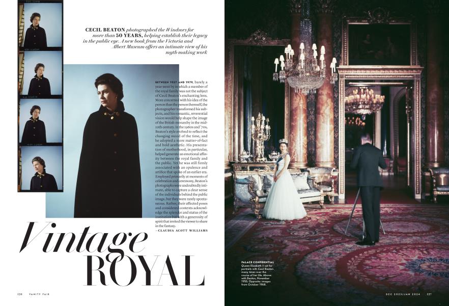 Vintage Royal | Vanity Fair | Dec 2023 / Jan 2024
