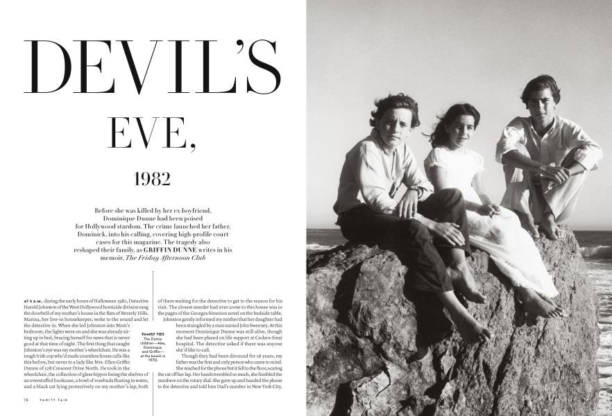 DEVIL'S EVE, 1982 | Vanity Fair | MAY 2024