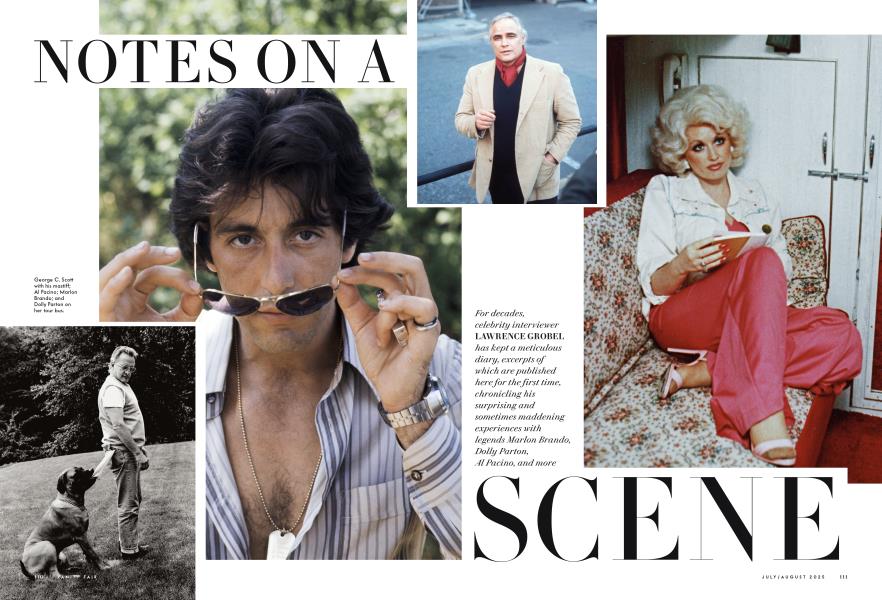 NOTES ON A SCENE | Vanity Fair | JULY/AUGUST 2025
