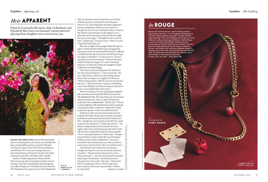 In ROUGE | Vanity Fair | SEPTEMBER 2025