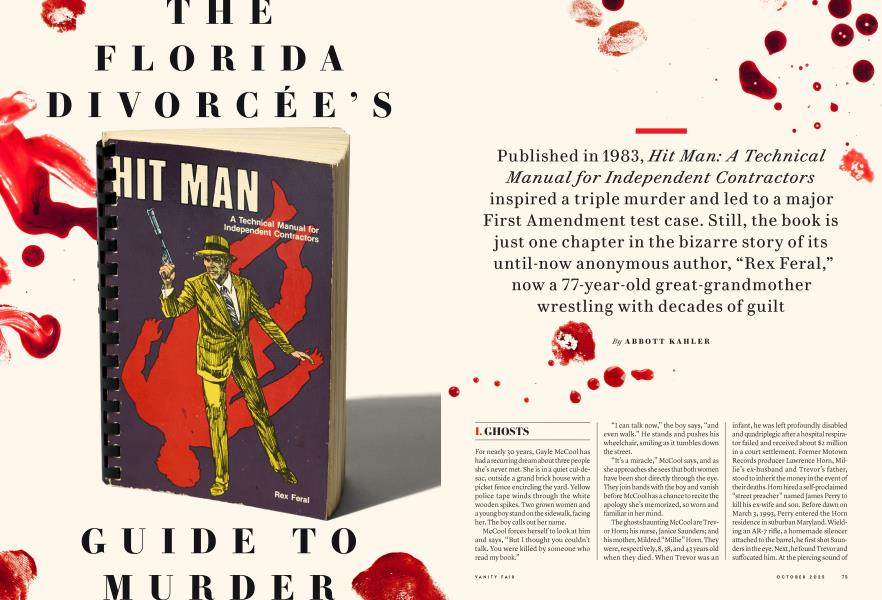 THE FLORIDA DIVORCÉE'S GUIDE TO MURDER | Vanity Fair | OCTOBER 2025