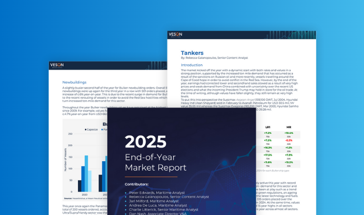 2025 End-of-Year Shipping Market Trends & Highlights - Veson Nautical