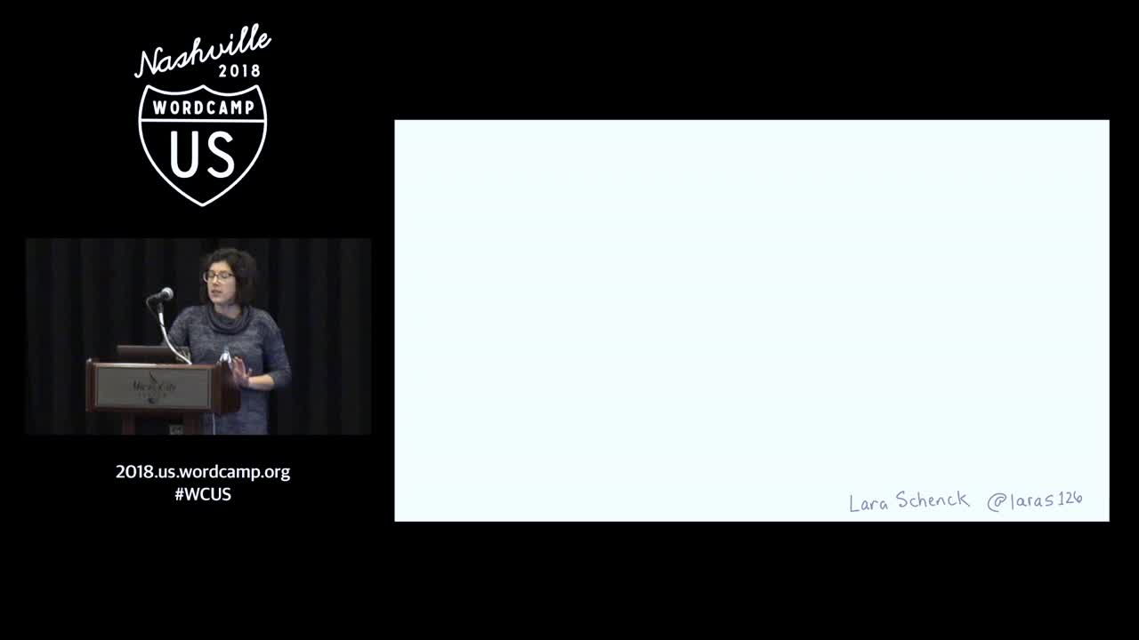 Lara Schenck: Bridging the Design and Development Gap with CSS Algorithms – WordPress.tv
