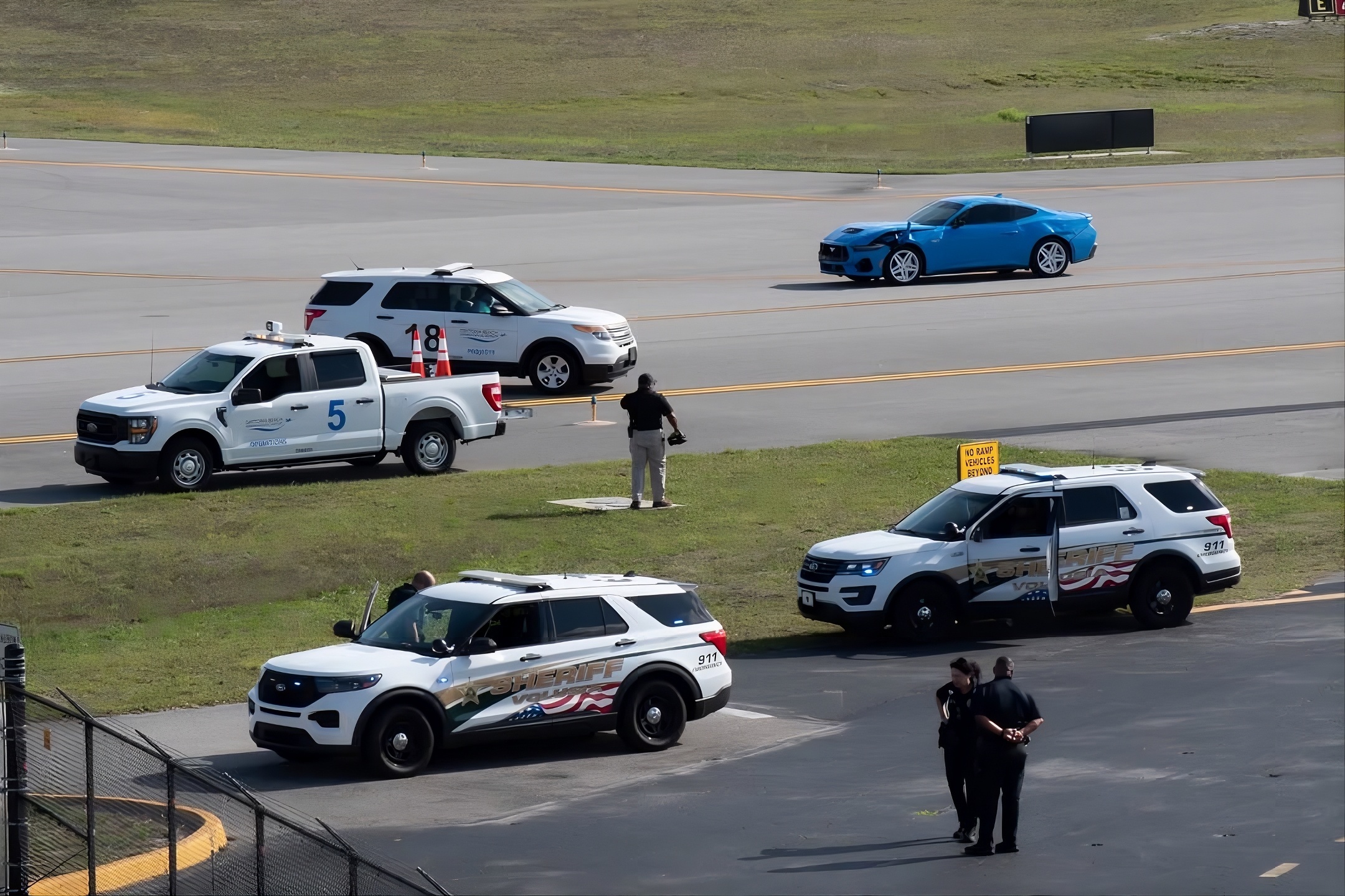 Drunk Driver Crashes Through Airport Gate — Tries To Steal Two Planes, Gets Caught, Escapes And Tries Again - View from the Wing
