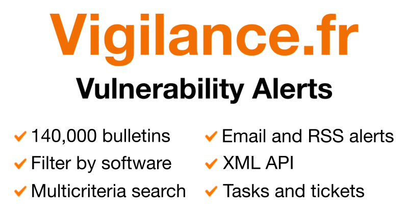Computer vulnerabilities watch and alert | Vigilance.fr