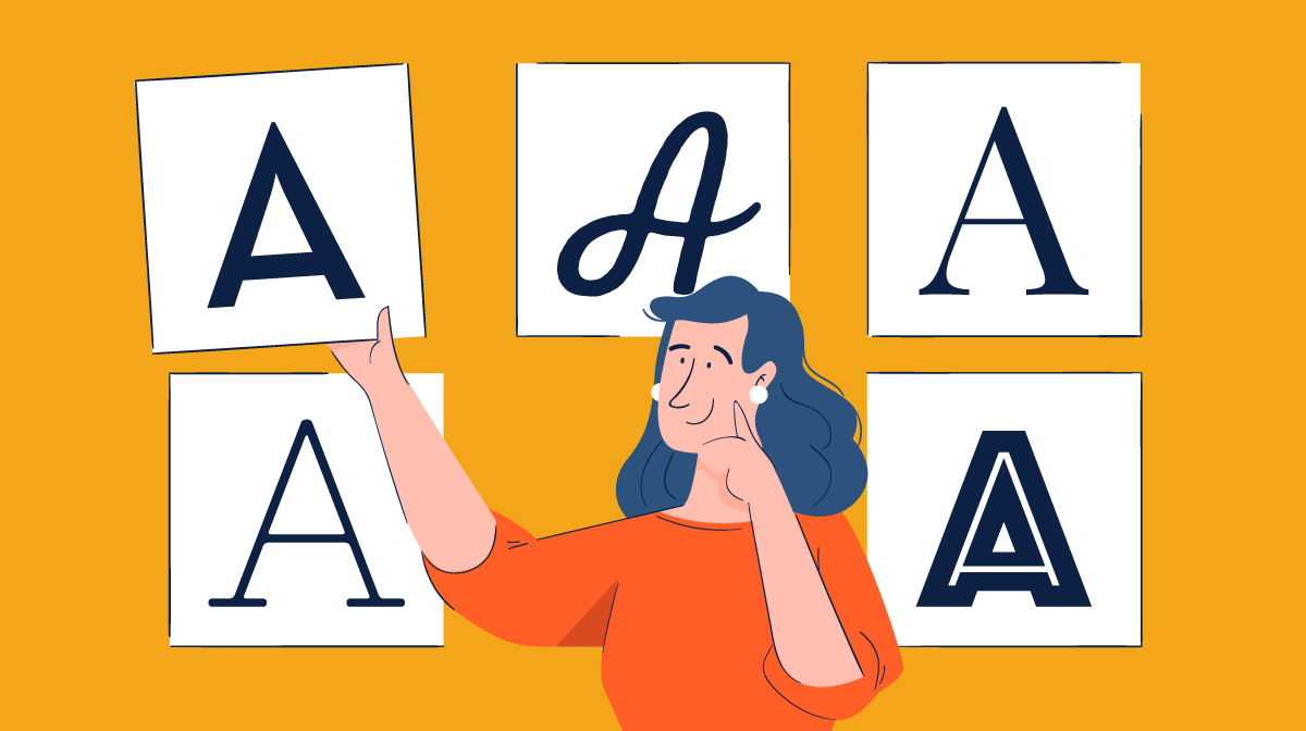 5 Types of Fonts & How to Use Them In Graphic Design