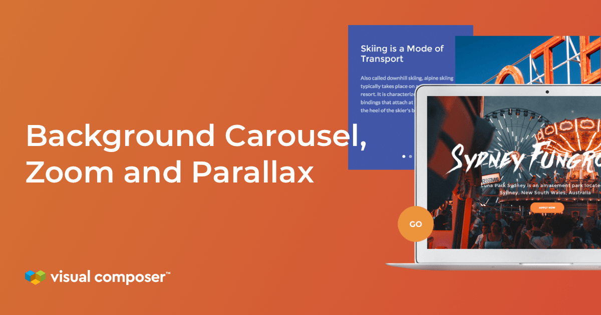 New: Background Carousel, Zoom, and Parallax - Visual Composer