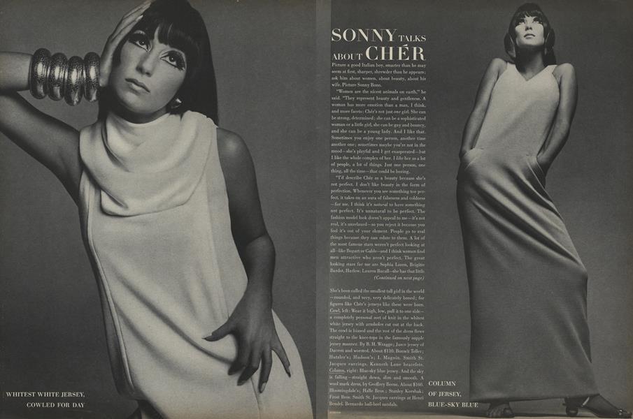 Sonny Talks about Cher | Vogue | NOVEMBER 15, 1966