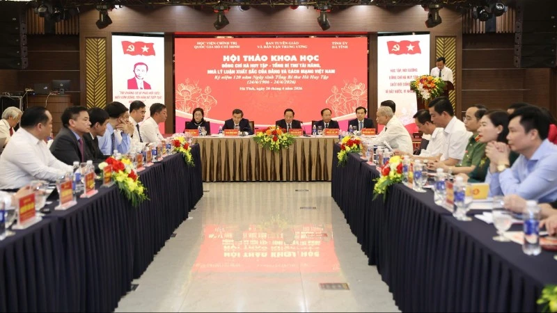 Đồng chí Hà Huy Tập - Tổng Bí thư tài năng, nhà lý luận xuất sắc của Đảng và cách mạng Việt Nam