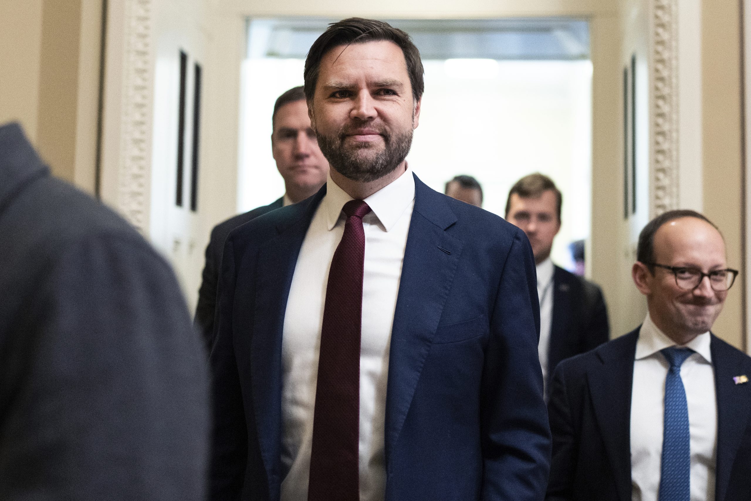 From protests to welcome cards, Vice President JD Vance’s Vermont visit generates a buzz - VTDigger