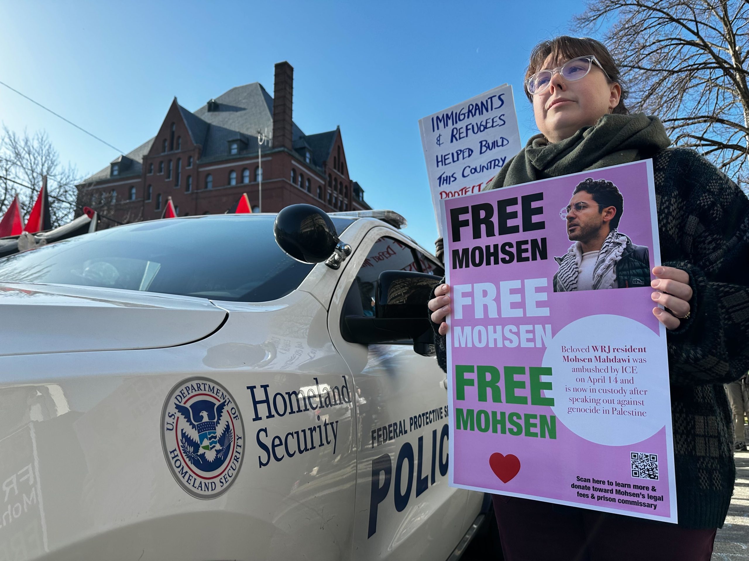 Mohsen Mahdawi, detained Vermonter and Palestinian activist, appears in federal court - VTDigger